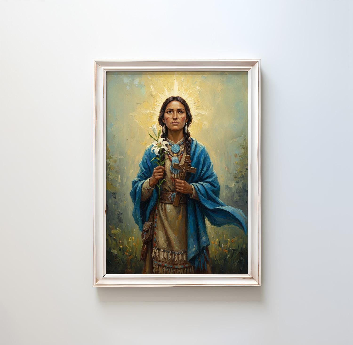 St. Kateri Tekakwitha - Digital Print | High Resolution | Instant Access | Easy Download
