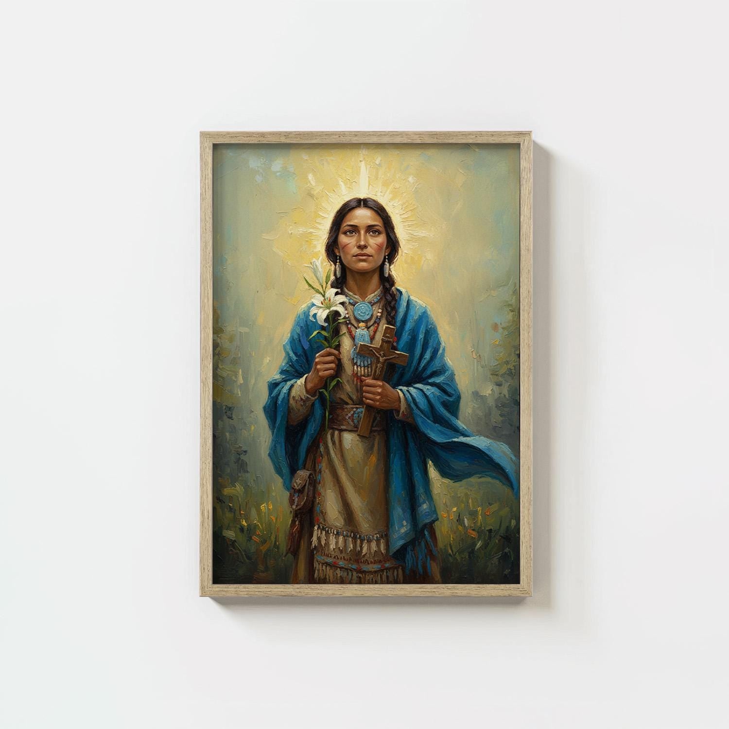 St. Kateri Tekakwitha - Digital Print | High Resolution | Instant Access | Easy Download