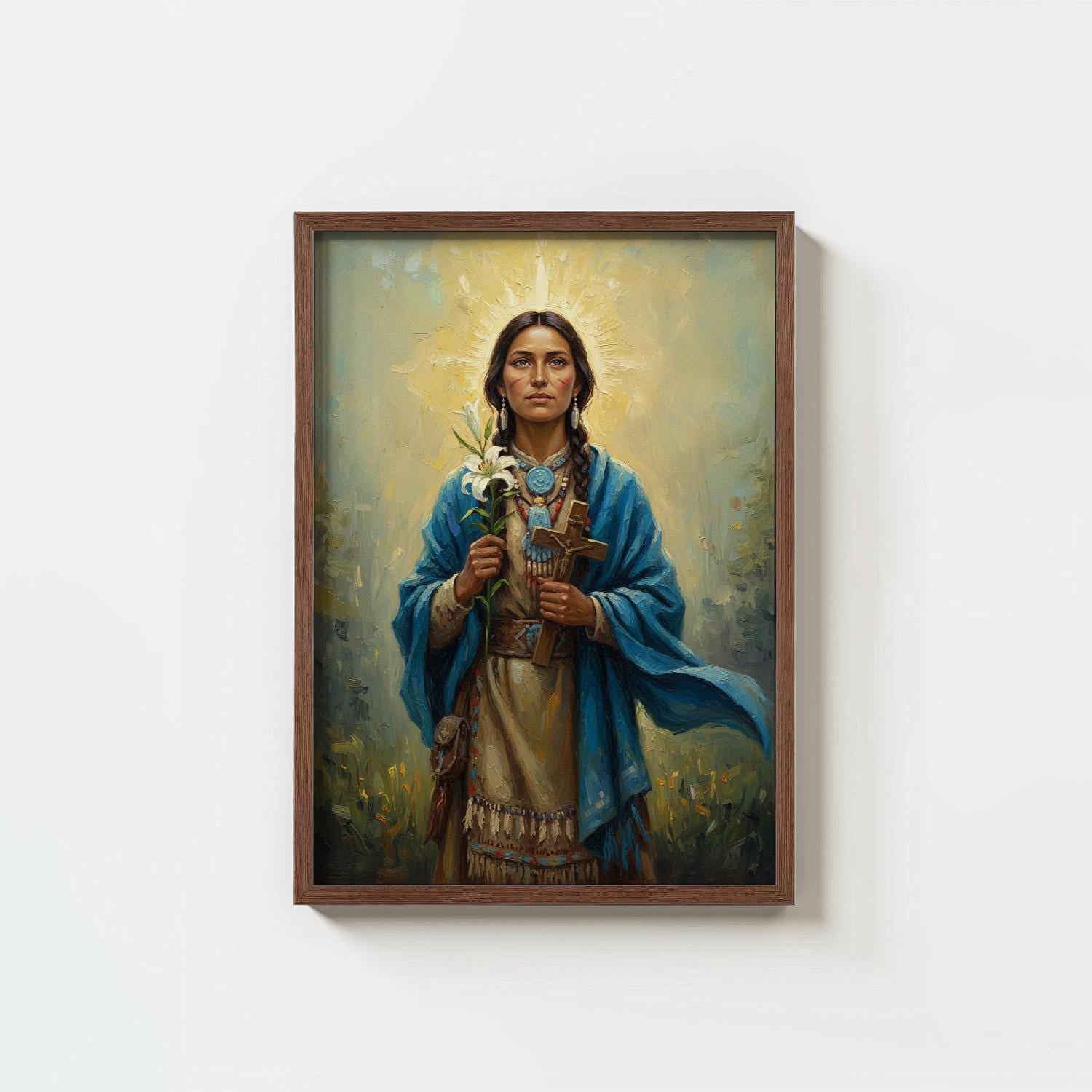 St. Kateri Tekakwitha - Digital Print | High Resolution | Instant Access | Easy Download