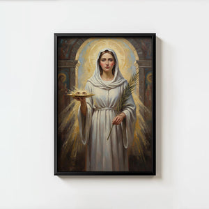 St. Lucy - Digital Print | High Resolution | Instant Access | Easy Download
