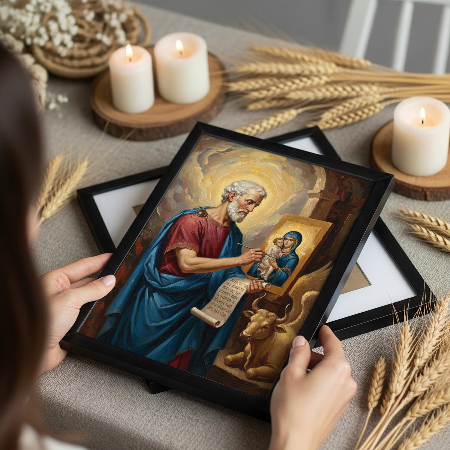 St. Luke - Digital Print | High Resolution | Instant Access | Easy Download