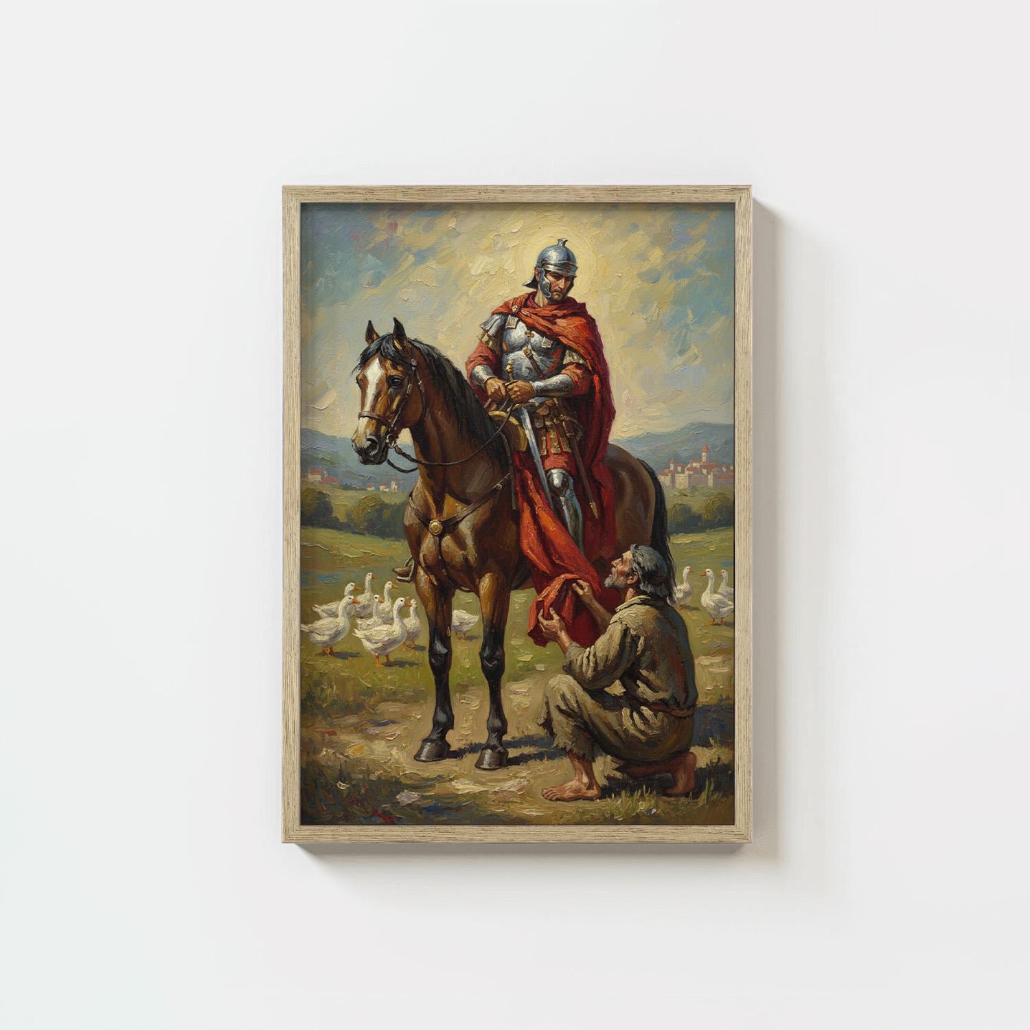 St. Martin of Tours - Digital Print | High Resolution | Instant Access | Easy Download