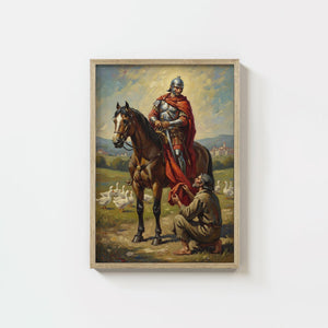 St. Martin of Tours - Digital Print | High Resolution | Instant Access | Easy Download