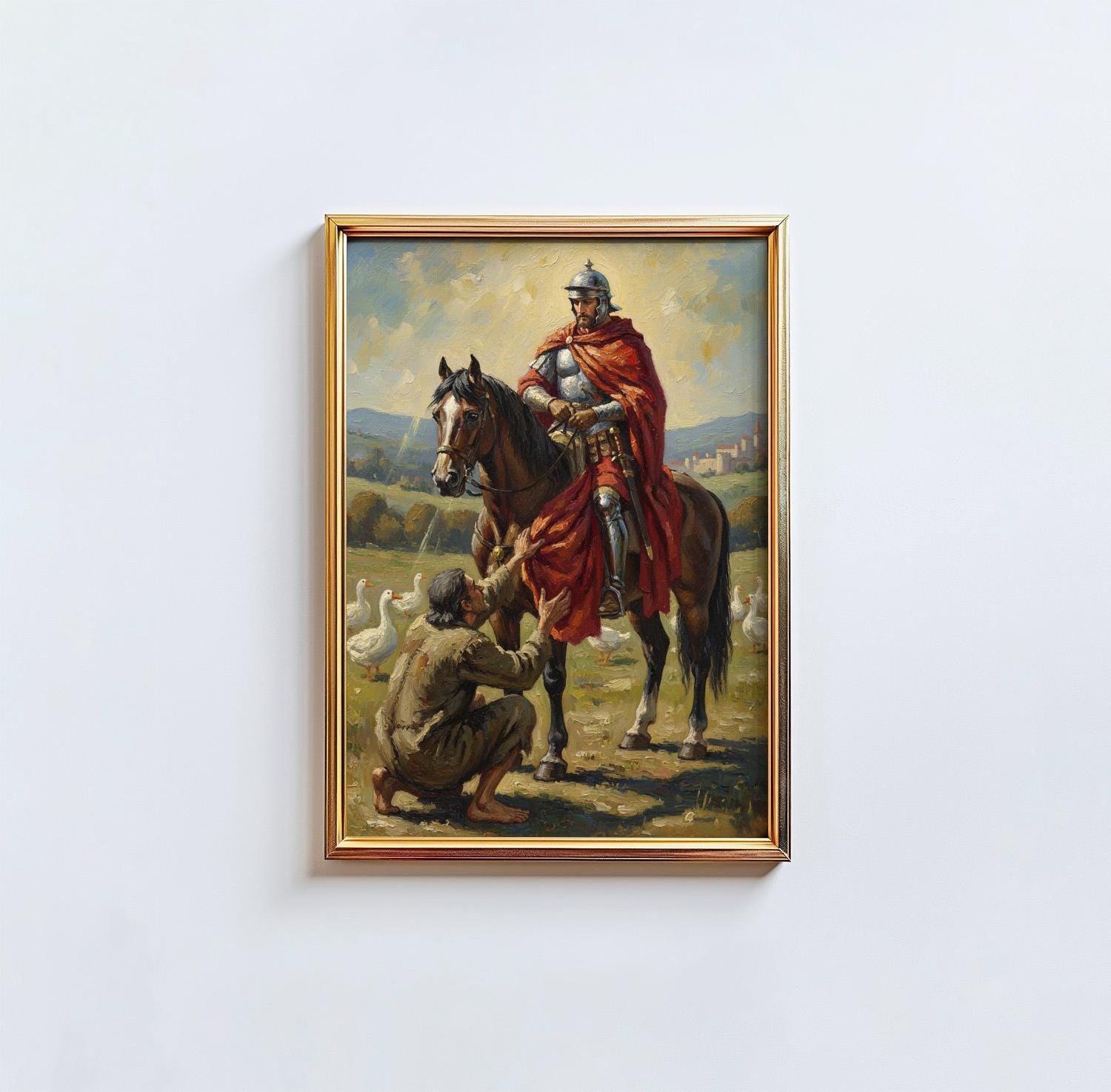 St. Martin of Tours - Digital Print | High Resolution | Instant Access | Easy Download