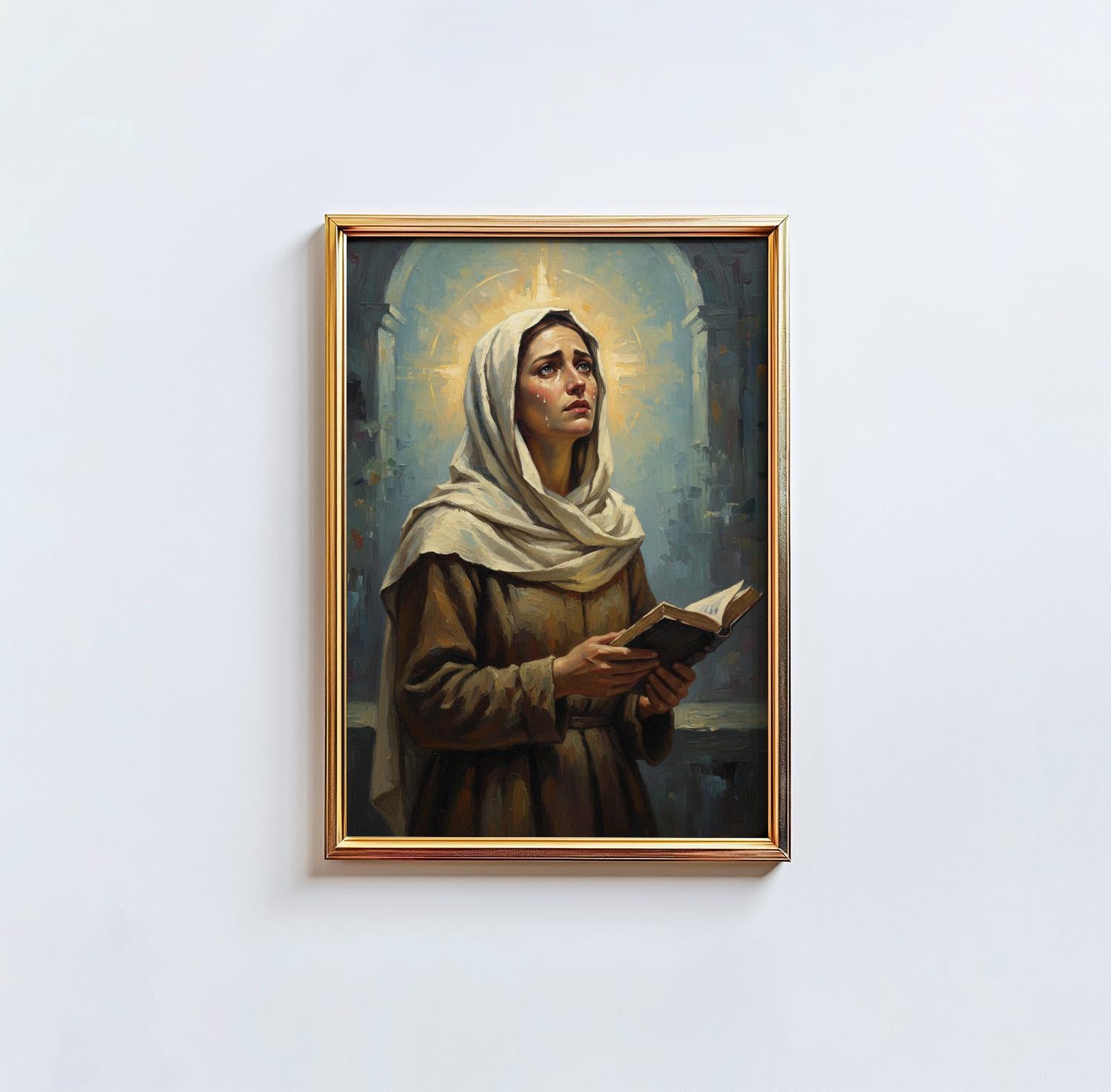 St. Monica - Digital Print | High Resolution | Instant Access | Easy Download