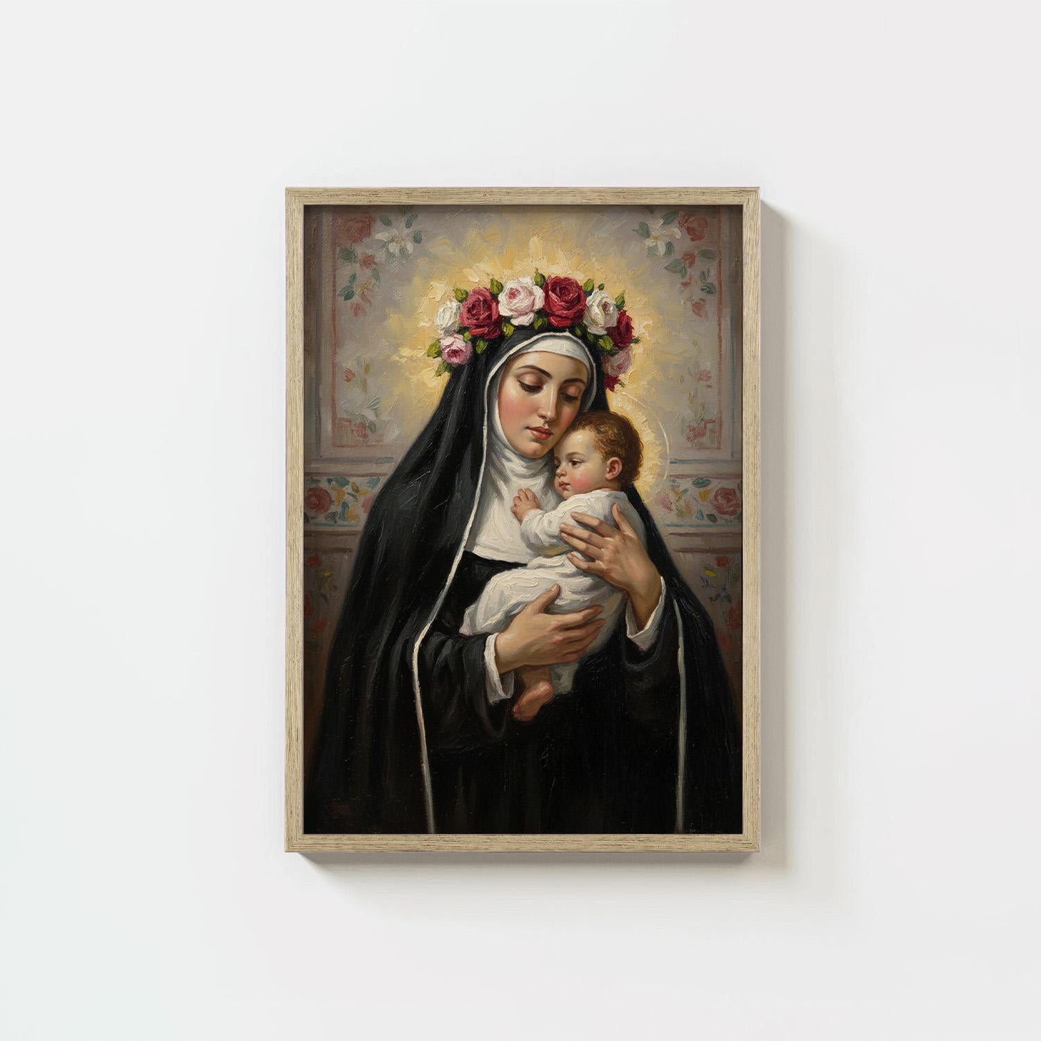 St. Rose of Lima - Digital Print | High Resolution | Instant Access | Easy Download