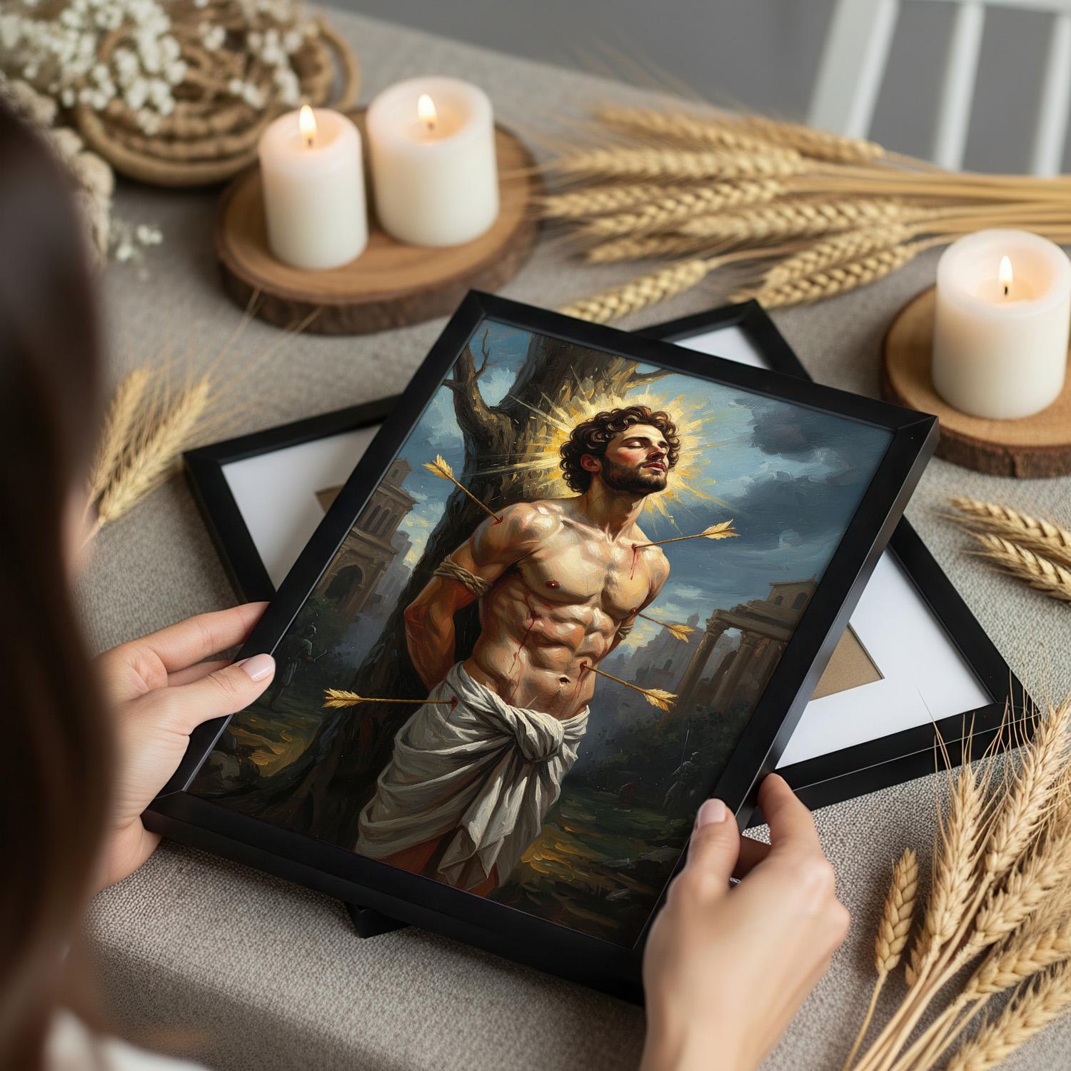 St. Sebastian - Digital Print | High Resolution | Instant Access | Easy Download