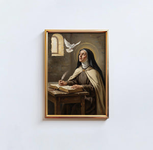 St. Teresa of Avila - Digital Print | High Resolution | Instant Access | Easy Download