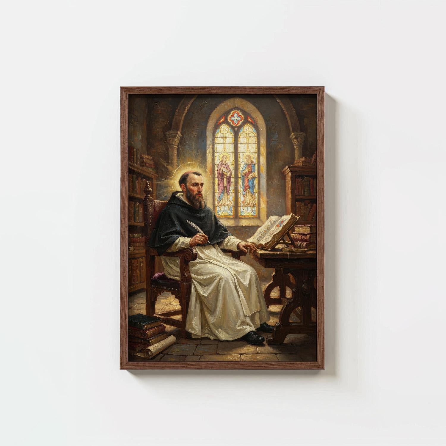 St. Thomas Aquinas - Digital Print | High Resolution | Instant Access | Easy Download