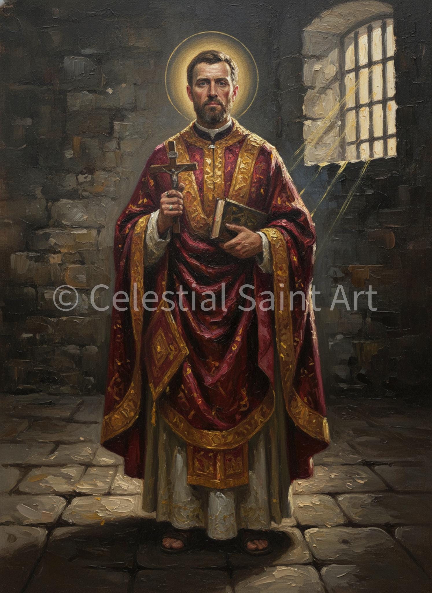 St. Valentine - Digital Print | High Resolution | Instant Access | Easy Download