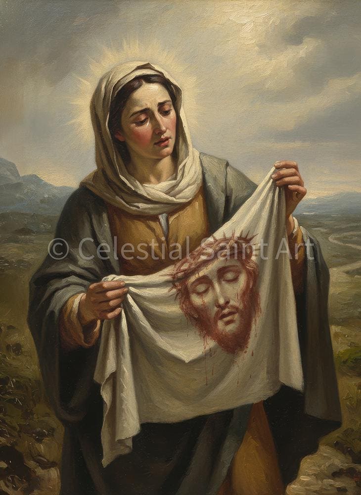 St. Veronica - Digital Print | High Resolution | Instant Access | Easy Download