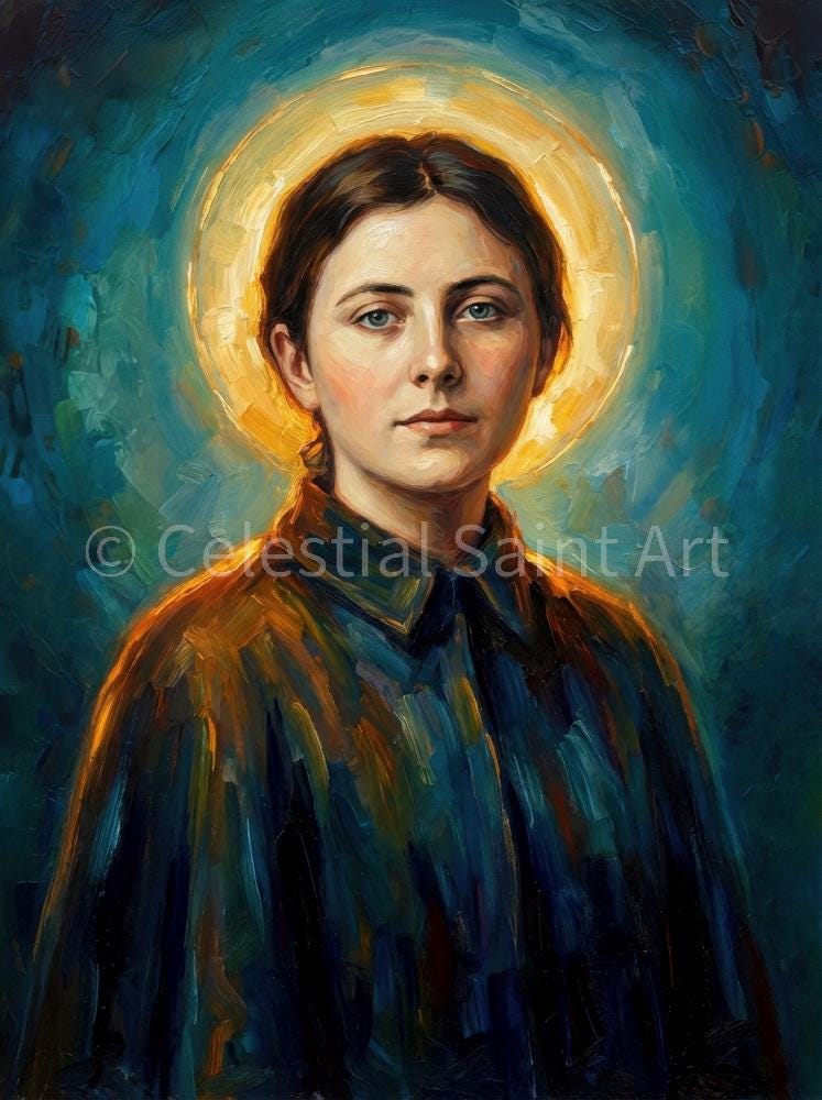 St. Gemma Galgani - Digital Print | High Resolution | Instant Access | Easy Download
