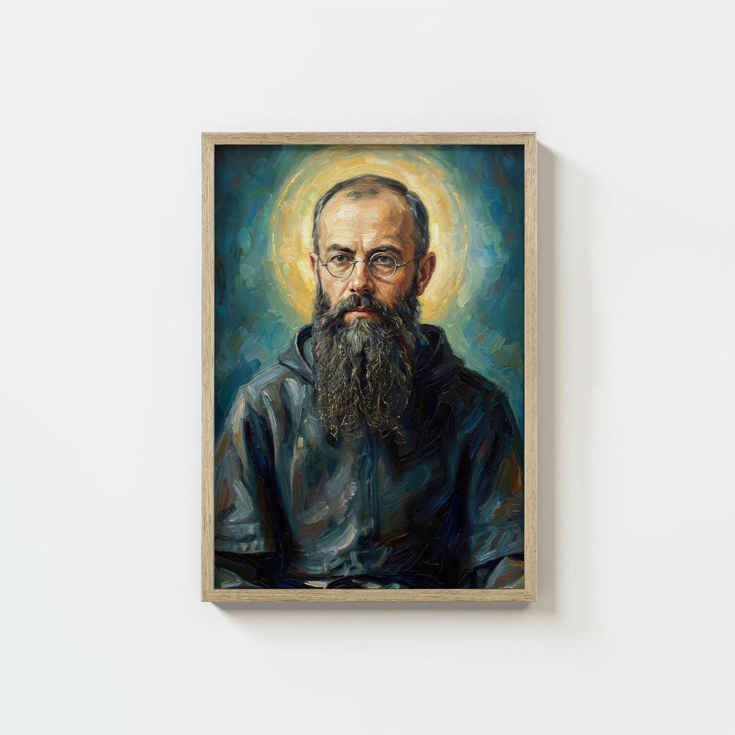 St. Maximilian Kolbe - Digital Print | High Resolution | Instant Access | Easy Download