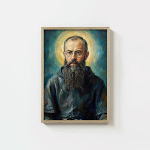 St. Maximilian Kolbe - Digital Print | High Resolution | Instant Access | Easy Download