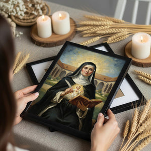 St. Gertrude the Great - Digital Print | High Resolution | Instant Access | Easy Download