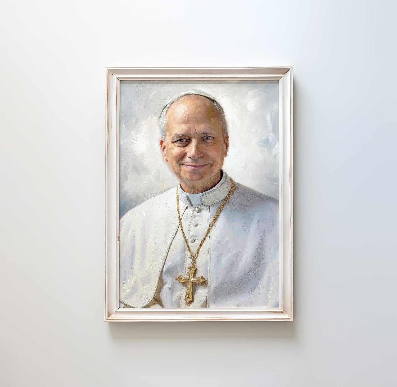 Pope Leo XIV - Digital Print | High Resolution | Instant Access | Easy Download
