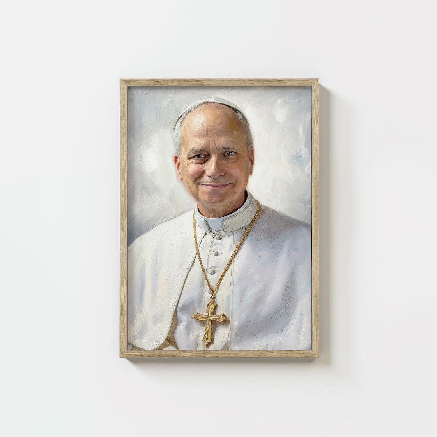 Pope Leo XIV - Digital Print | High Resolution | Instant Access | Easy Download
