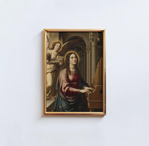 St. Cecilia - Digital Print | High Resolution | Instant Access | Easy Download