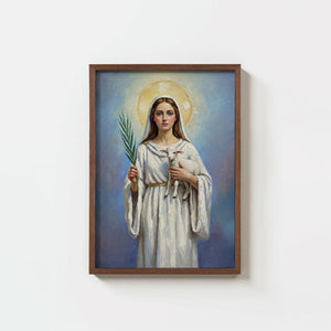 St. Agnes - Digital Print | High Resolution | Instant Access | Easy Download