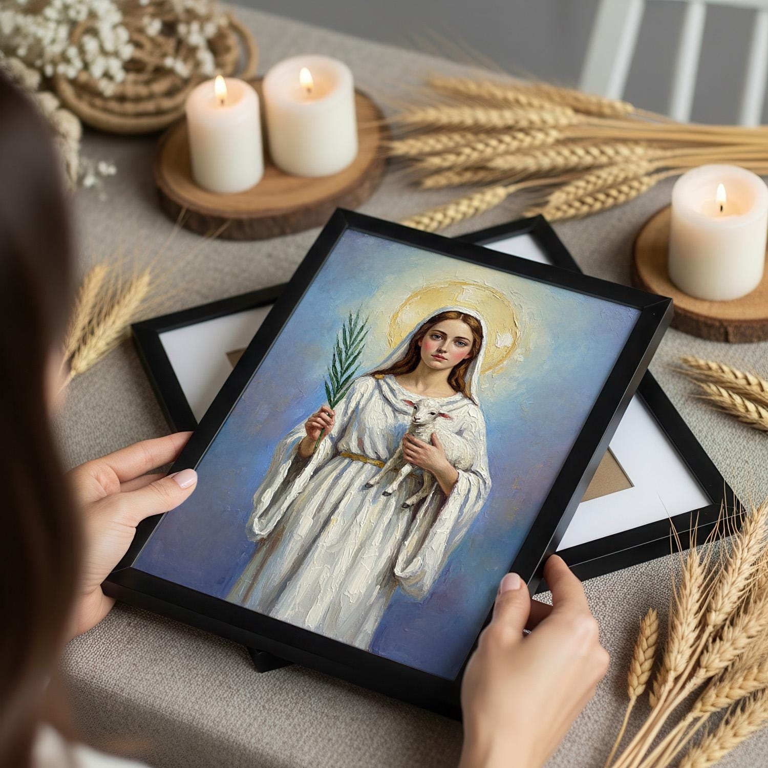 St. Agnes - Digital Print | High Resolution | Instant Access | Easy Download