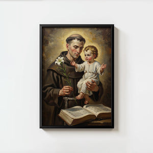 St. Anthony of Padua - Digital Print | High Resolution | Instant Access | Easy Download