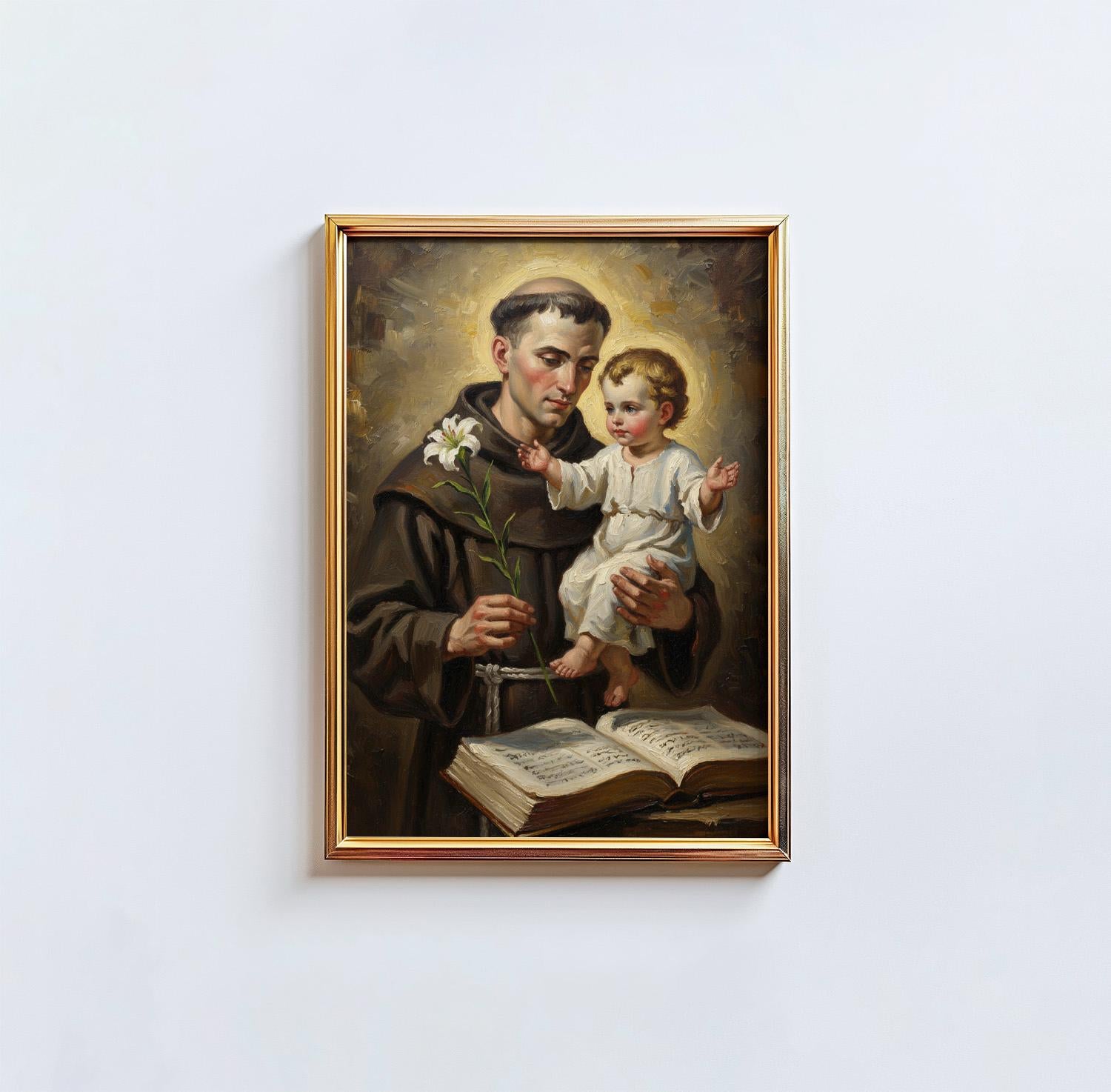 St. Anthony of Padua - Digital Print | High Resolution | Instant Access | Easy Download