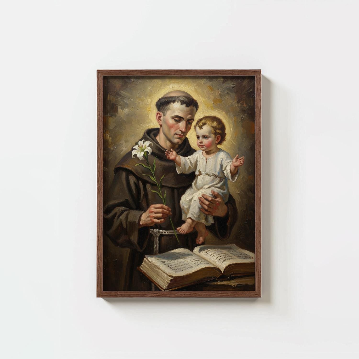 St. Anthony of Padua - Digital Print | High Resolution | Instant Access | Easy Download
