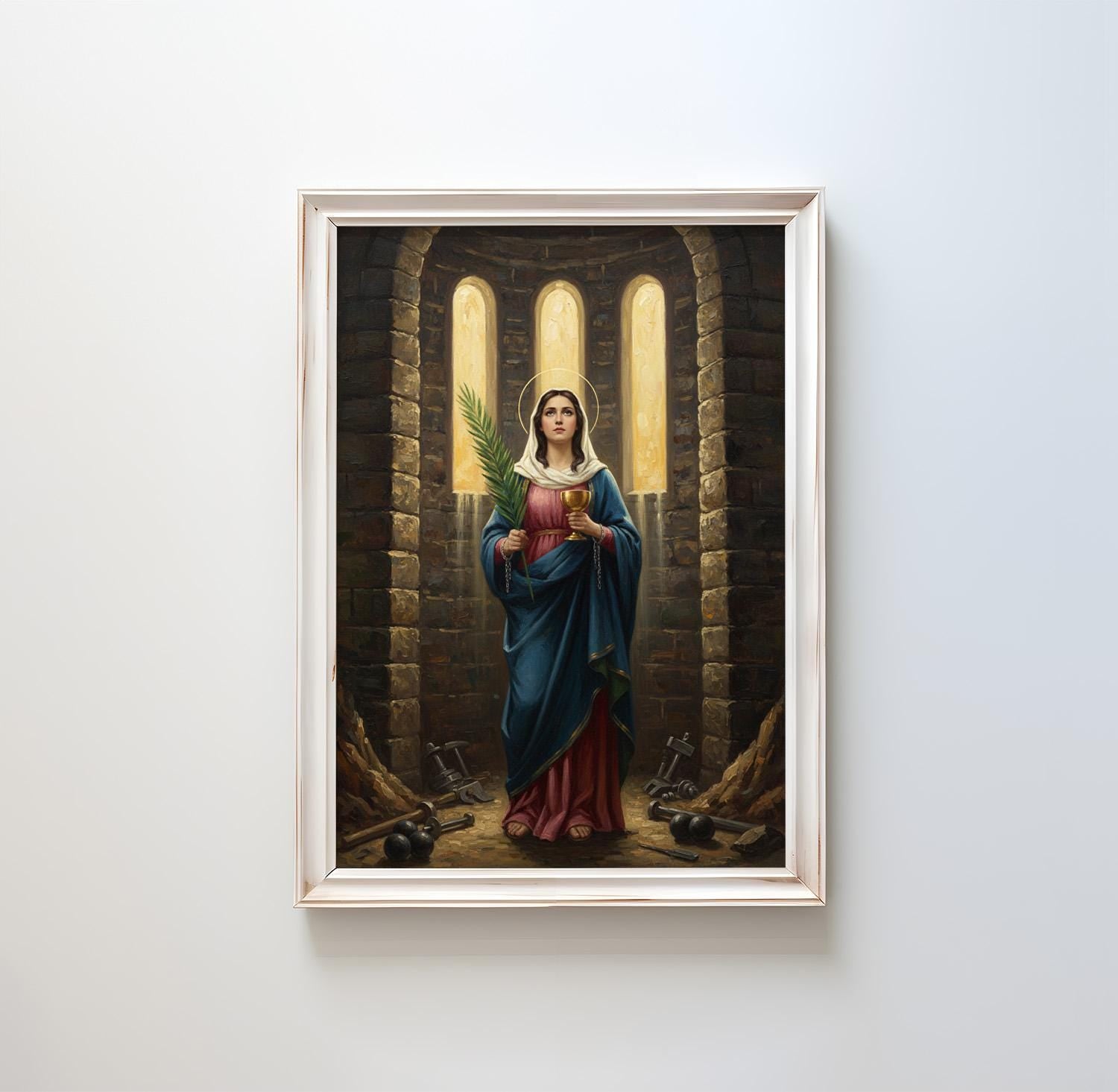 St. Barbara - Digital Print | High Resolution | Instant Access | Easy Download