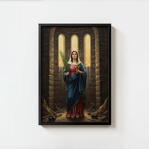 St. Barbara - Digital Print | High Resolution | Instant Access | Easy Download