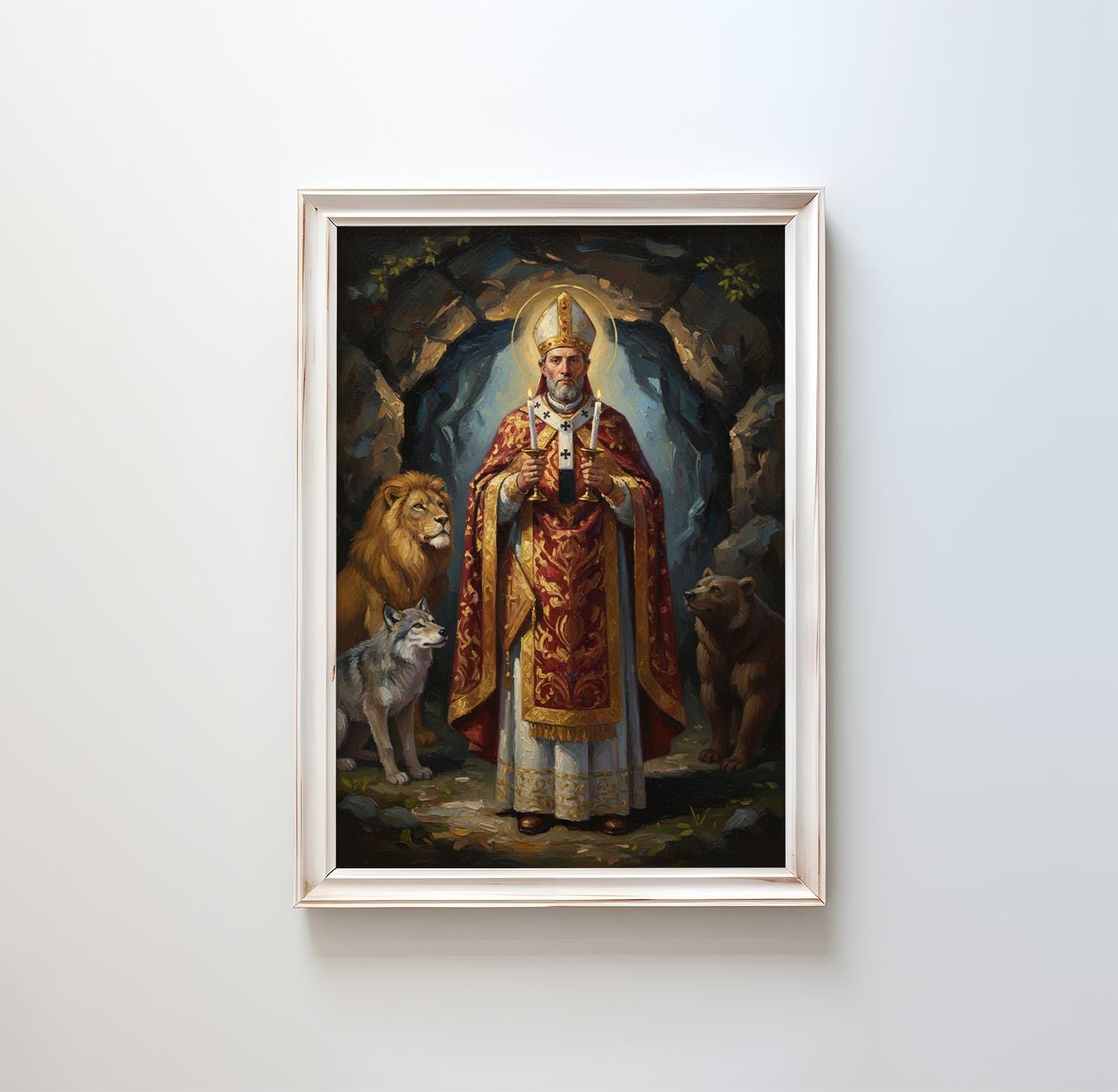 St. Blaise - Digital Print | High Resolution | Instant Access | Easy Download