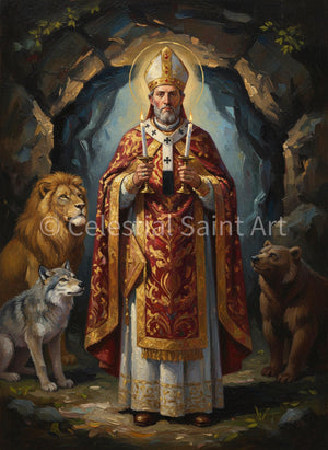 St. Blaise - Digital Print | High Resolution | Instant Access | Easy Download