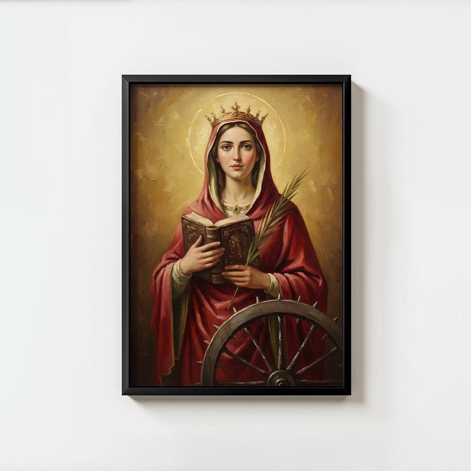 St. Catherine of Alexandria - Digital Print | High Resolution | Instant Access | Easy Download