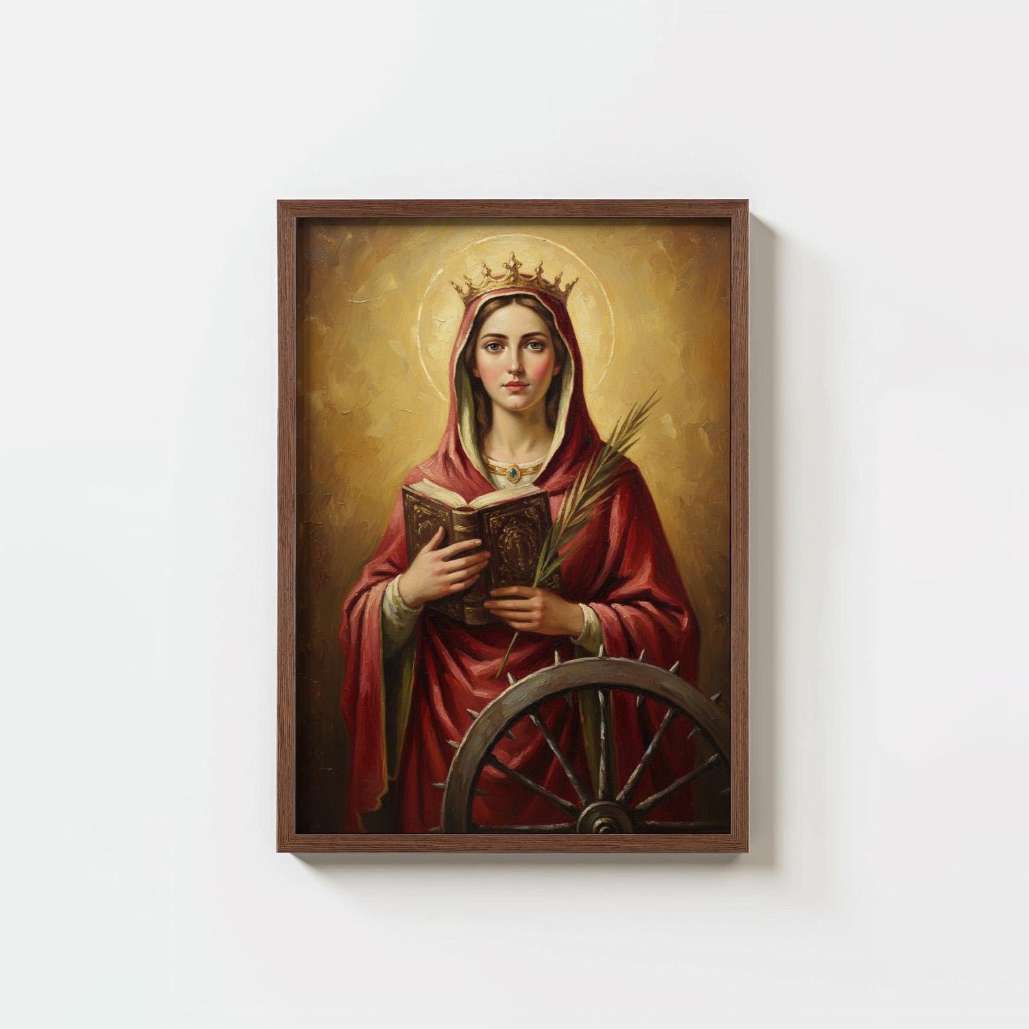 St. Catherine of Alexandria - Digital Print | High Resolution | Instant Access | Easy Download