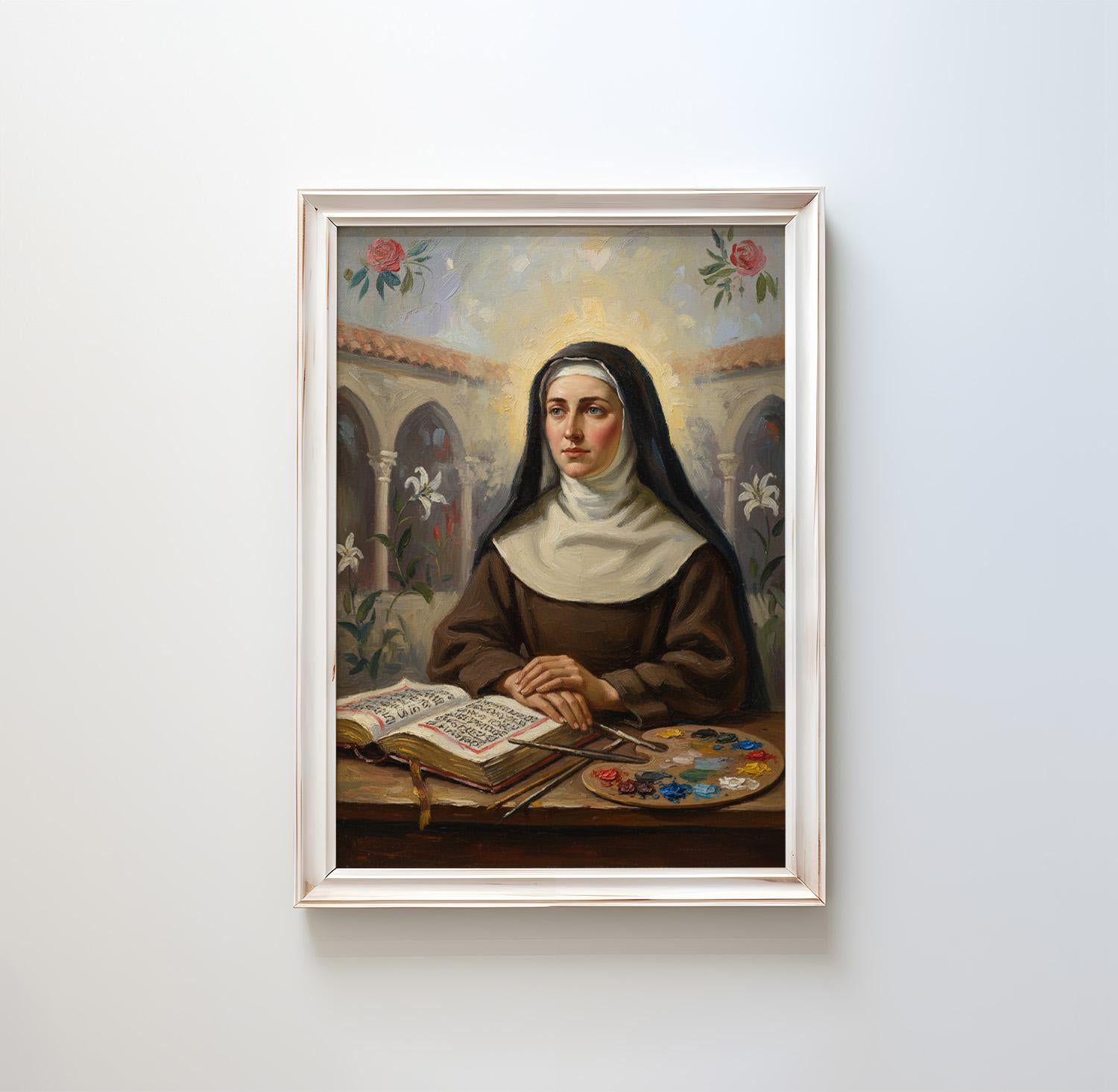 St. Catherine of Bologna - Digital Print | High Resolution | Instant Access | Easy Download