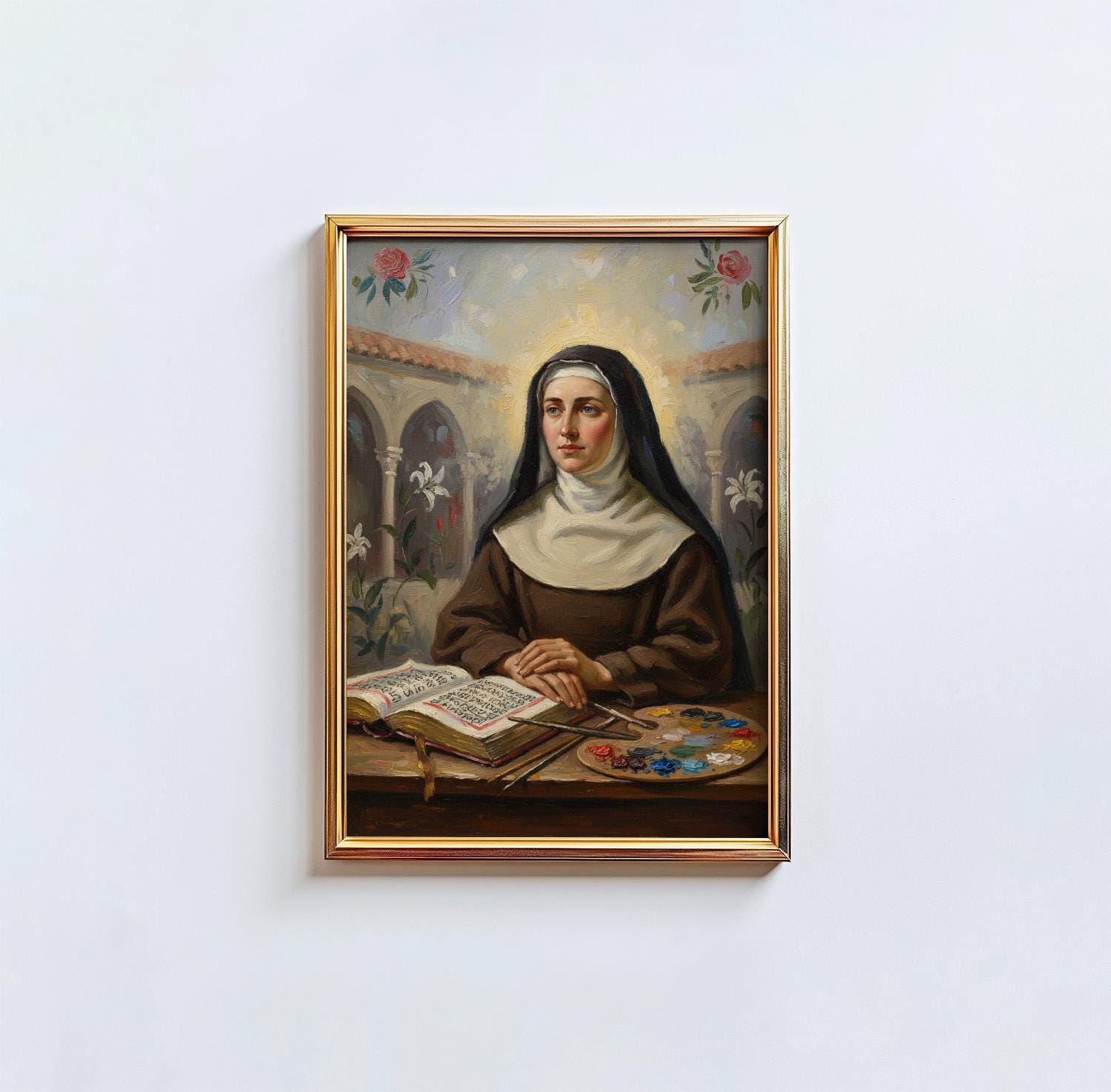 St. Catherine of Bologna - Digital Print | High Resolution | Instant Access | Easy Download