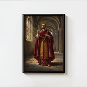 St. Charles Borromeo - Digital Print | High Resolution | Instant Access | Easy Download