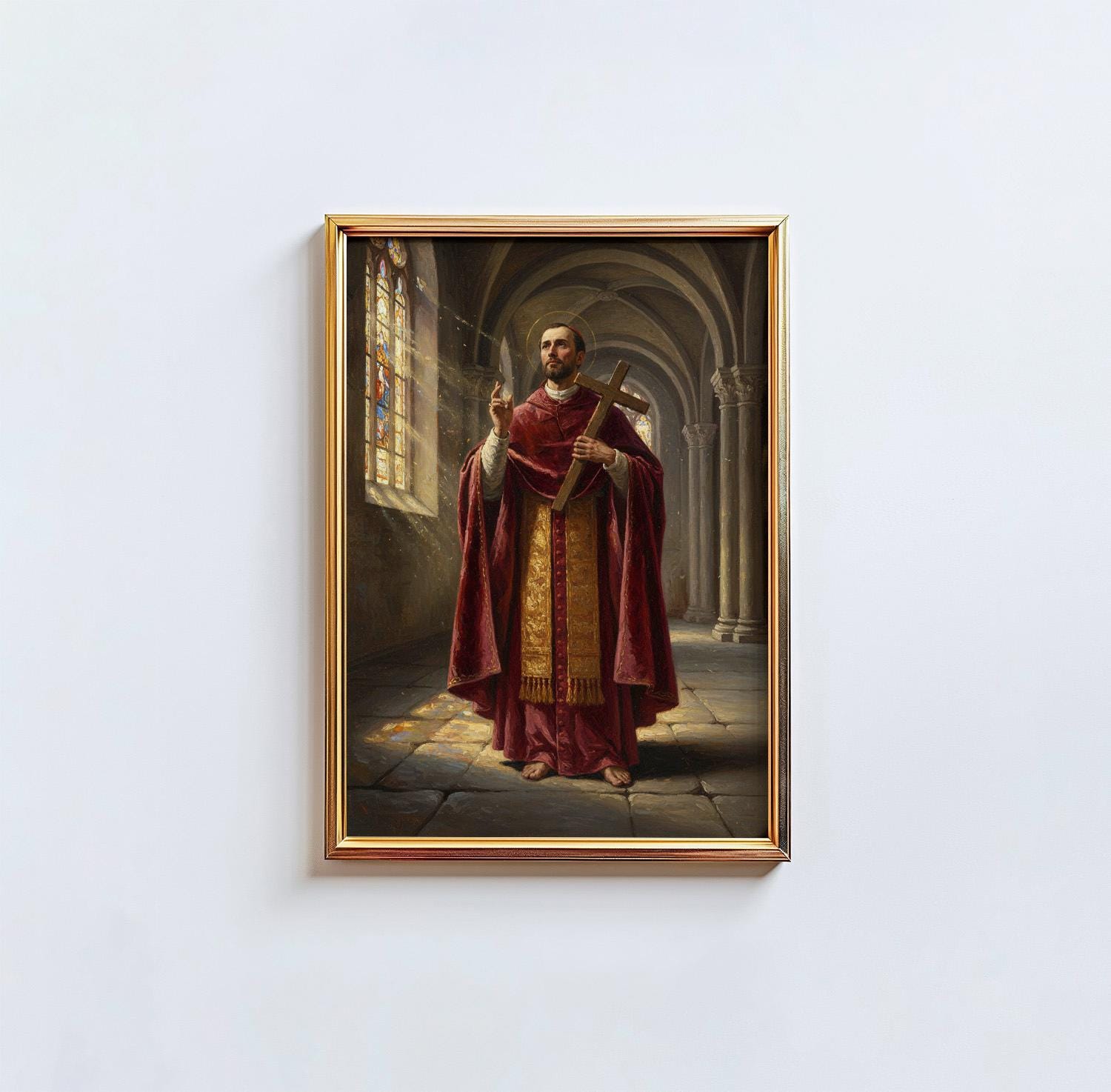 St. Charles Borromeo - Digital Print | High Resolution | Instant Access | Easy Download