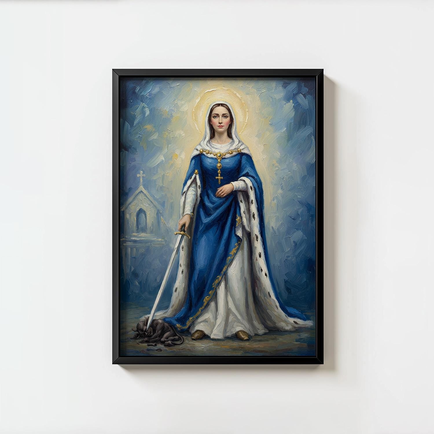 St. Dymphna - Digital Print | High Resolution | Instant Access | Easy Download
