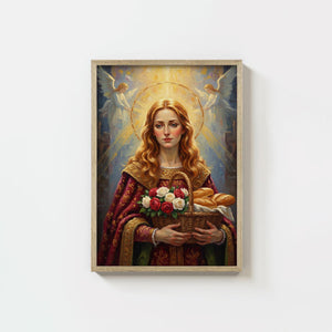 St. Elizabeth of Hungary - Digital Print | High Resolution | Instant Access | Easy Download