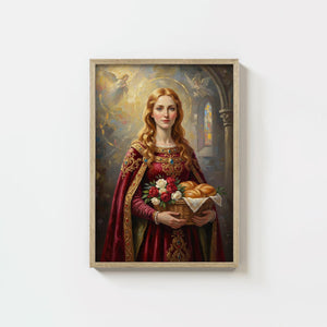St. Elizabeth of Hungary - Digital Print | High Resolution | Instant Access | Easy Download