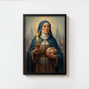 St. Genevieve - Digital Print | High Resolution | Instant Access | Easy Download