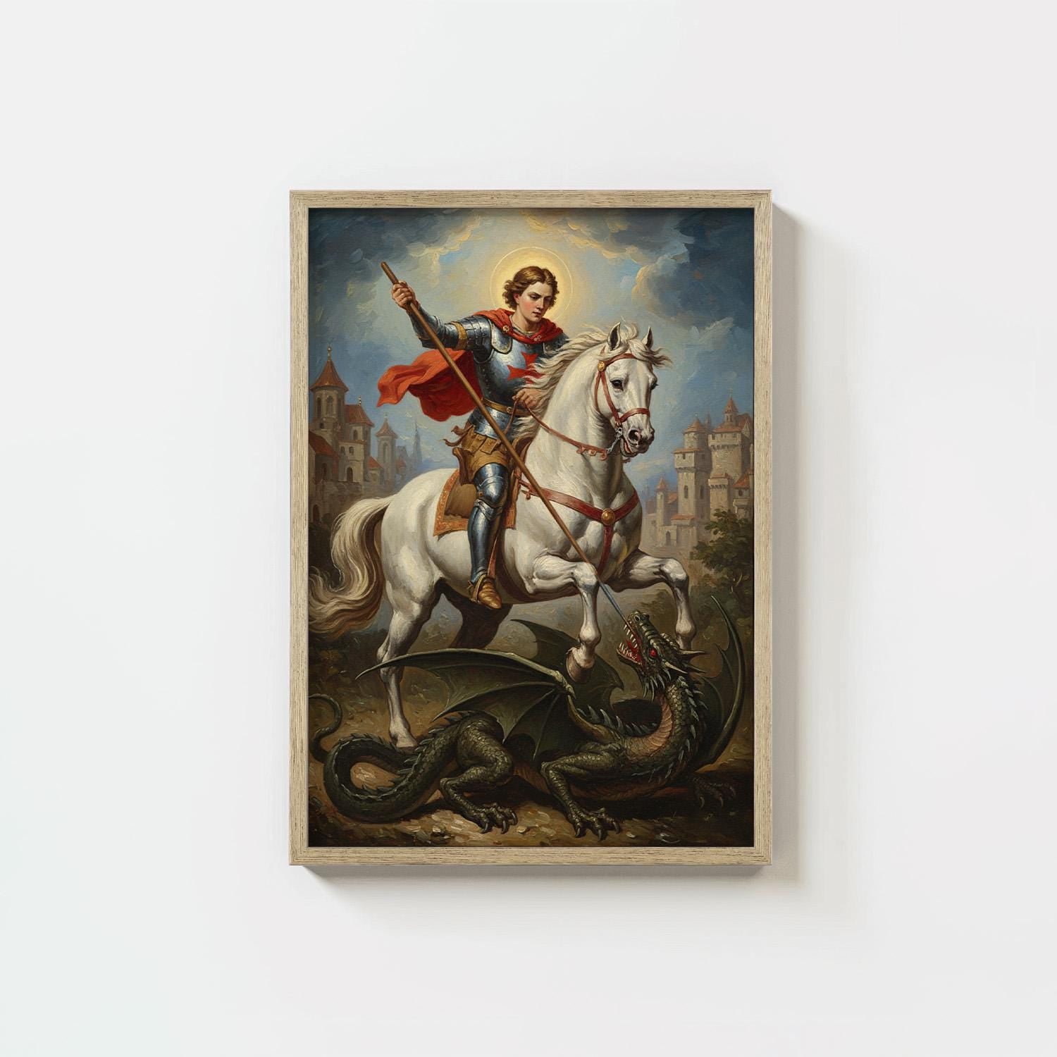 St. George - Digital Print | High Resolution | Instant Access | Easy Download
