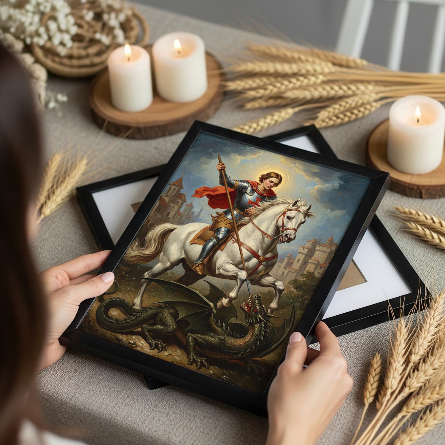 St. George - Digital Print | High Resolution | Instant Access | Easy Download
