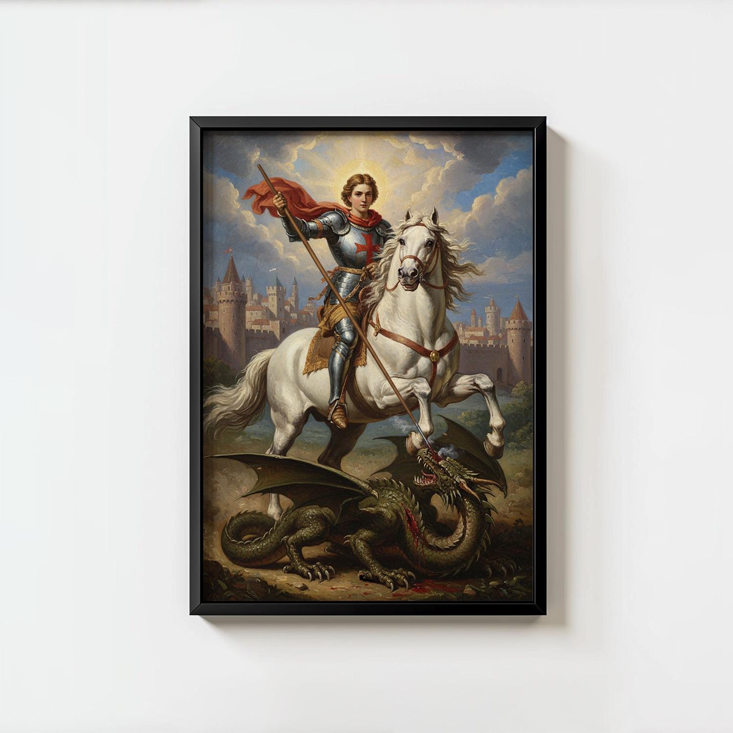 St. George - Digital Print | High Resolution | Instant Access | Easy Download