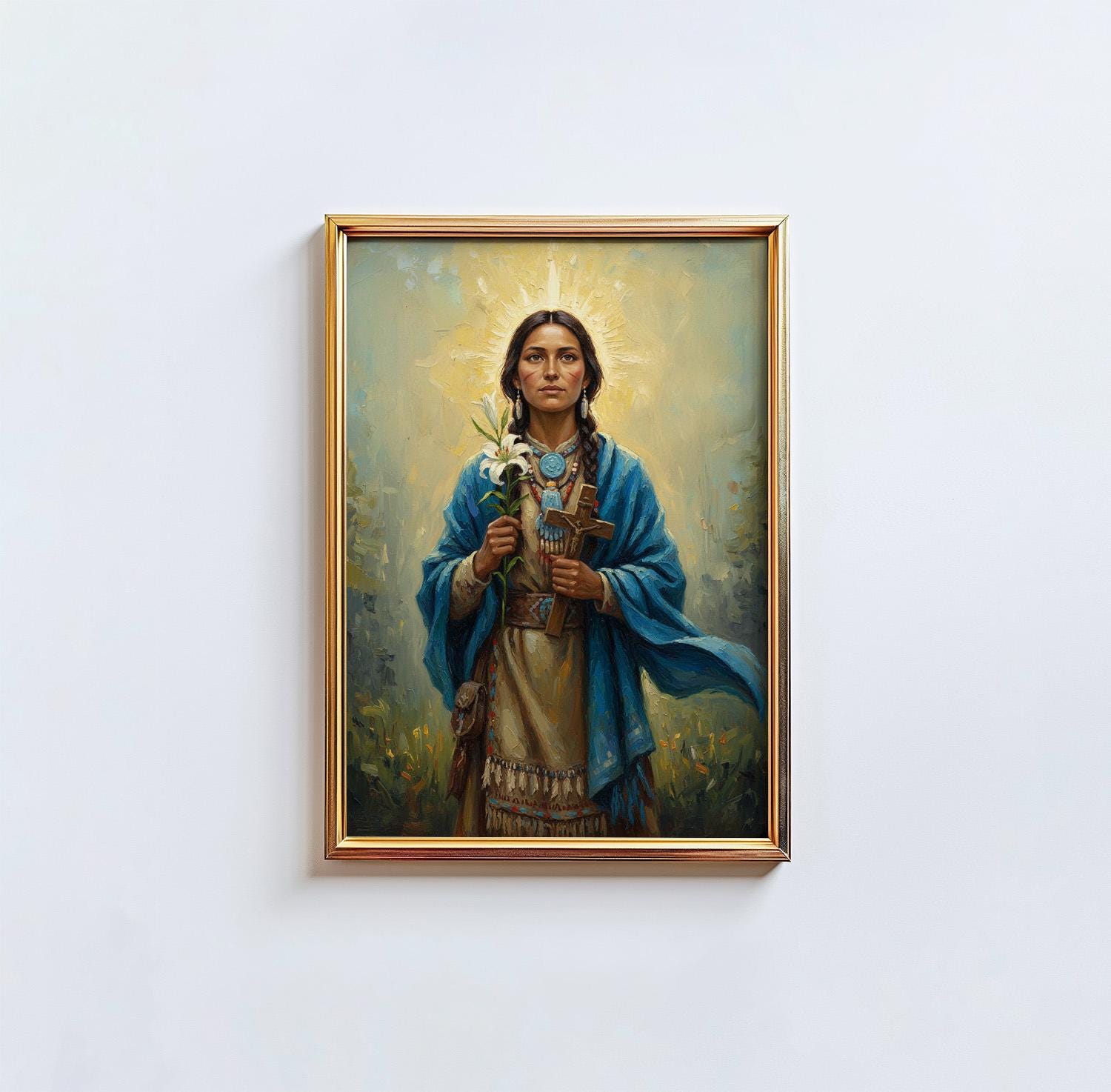 St. Kateri Tekakwitha - Digital Print | High Resolution | Instant Access | Easy Download