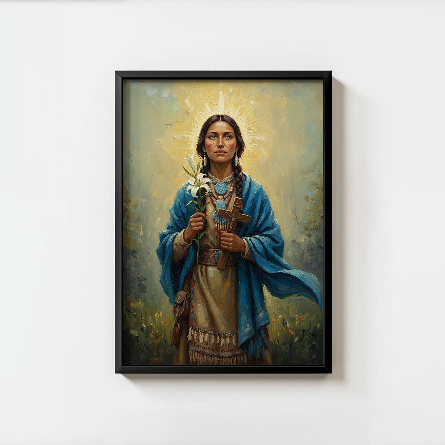 St. Kateri Tekakwitha - Digital Print | High Resolution | Instant Access | Easy Download