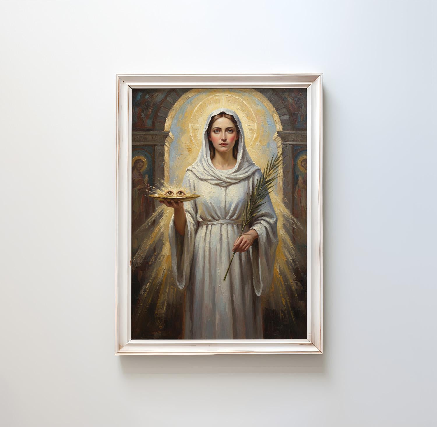St. Lucy - Digital Print | High Resolution | Instant Access | Easy Download