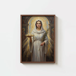 St. Lucy - Digital Print | High Resolution | Instant Access | Easy Download
