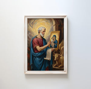 St. Luke - Digital Print | High Resolution | Instant Access | Easy Download