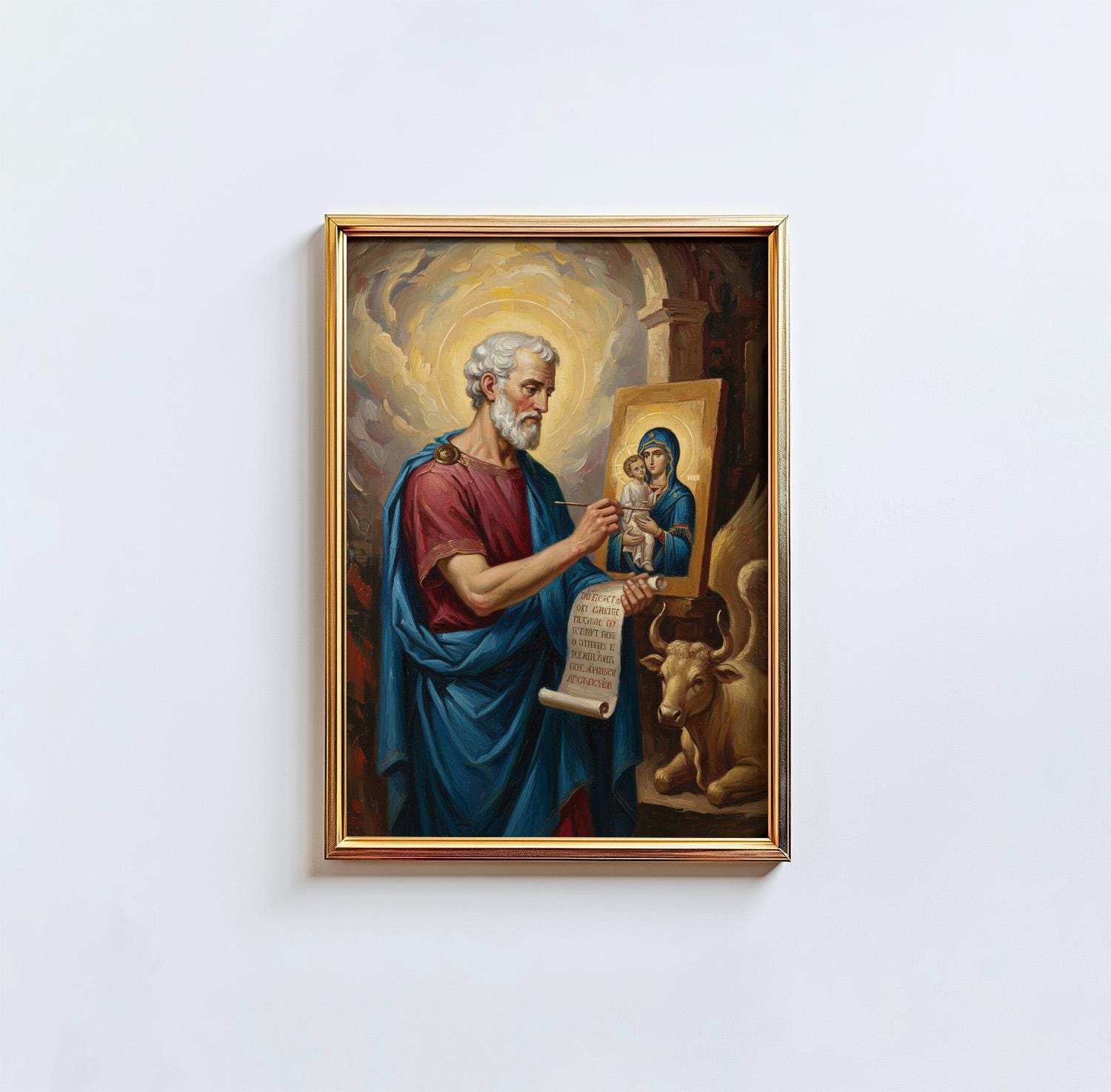 St. Luke - Digital Print | High Resolution | Instant Access | Easy Download